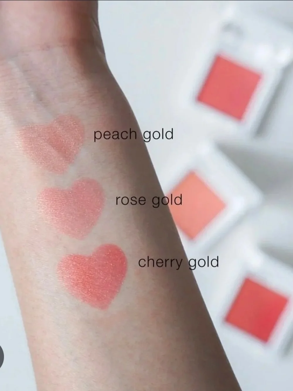 Kaleido Cosmetics Glow Blush — Rose Gold 0.11oz BNIB